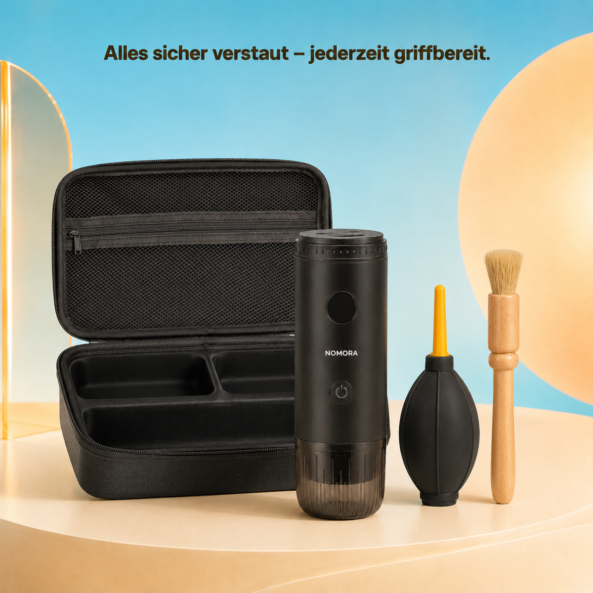 NOMORA™ Premium 2-in-1 Tragbare Espressomaschin