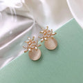 Petal Shine Earrings 🌸💎