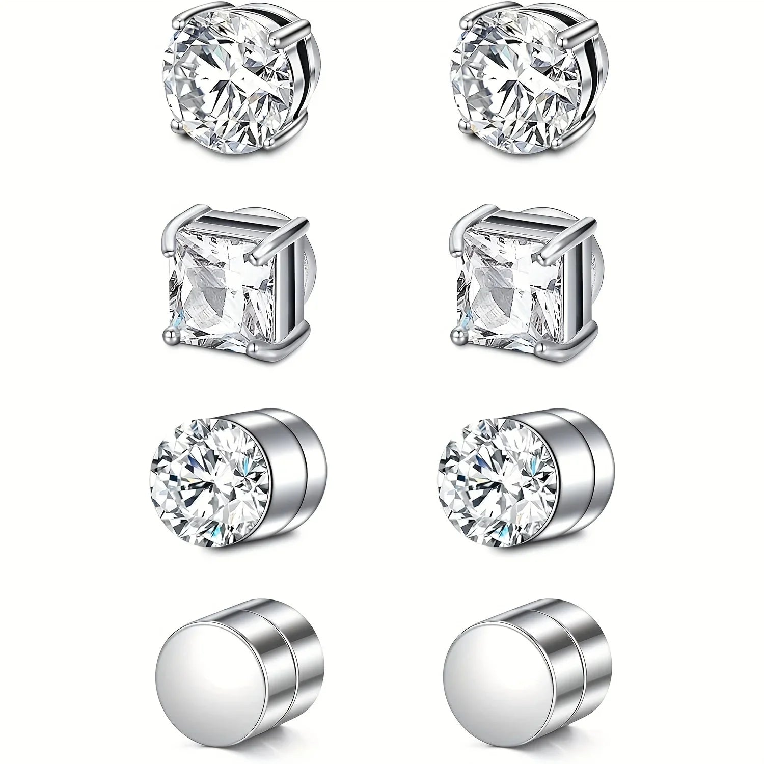 GlowClip Studs 💎🖤