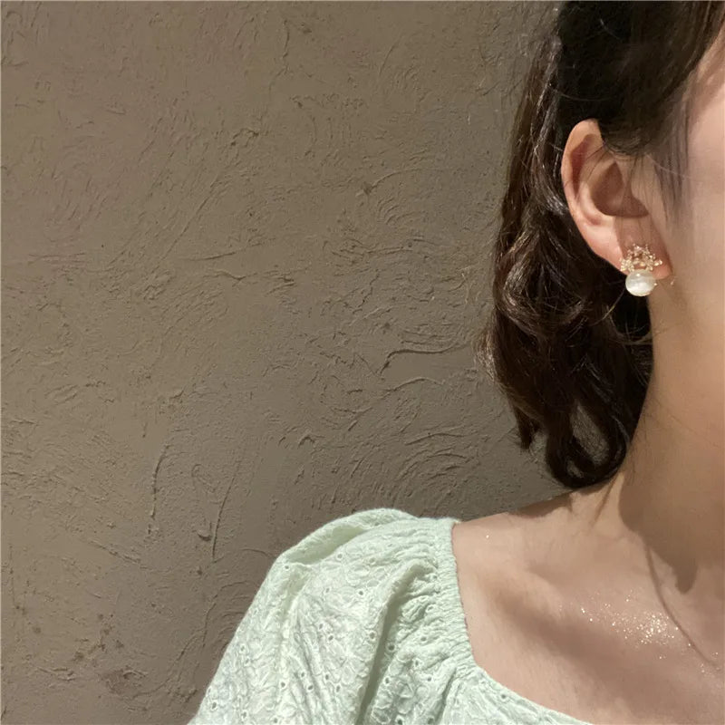 Petal Shine Earrings 🌸💎